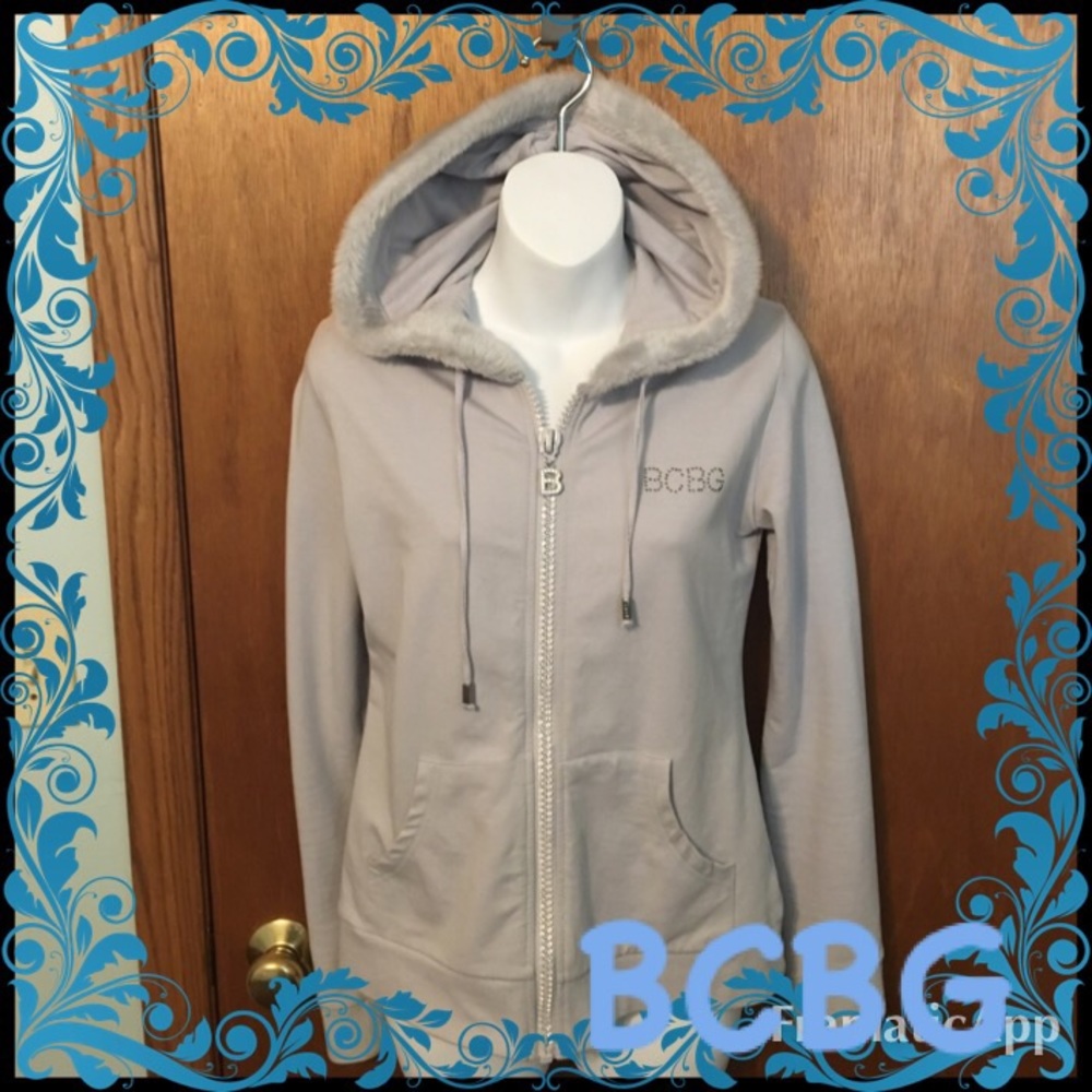 BCBG zip up hoodie