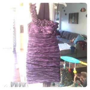 Stunning purple dress