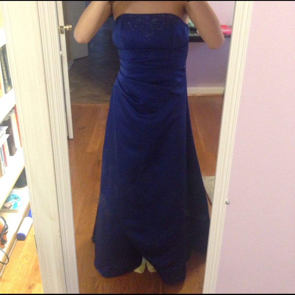 Davids Bridal long dress