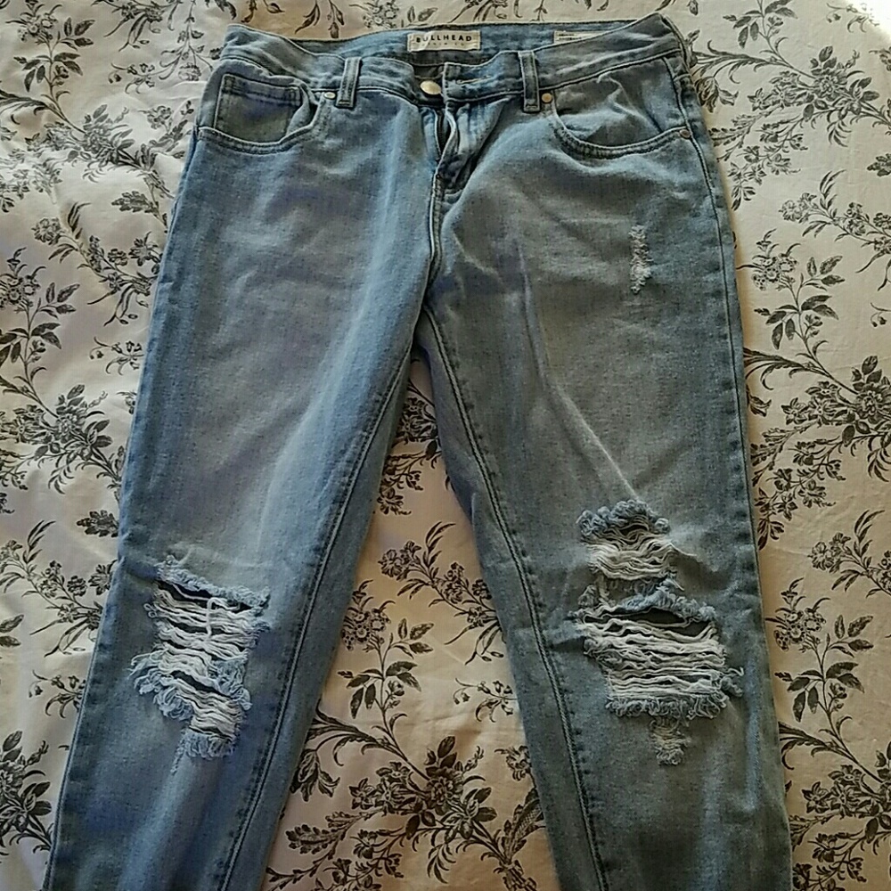 Skinny boyfriend Light wash