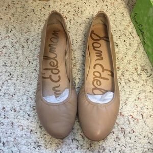 Sam Edelman nude ballet flats