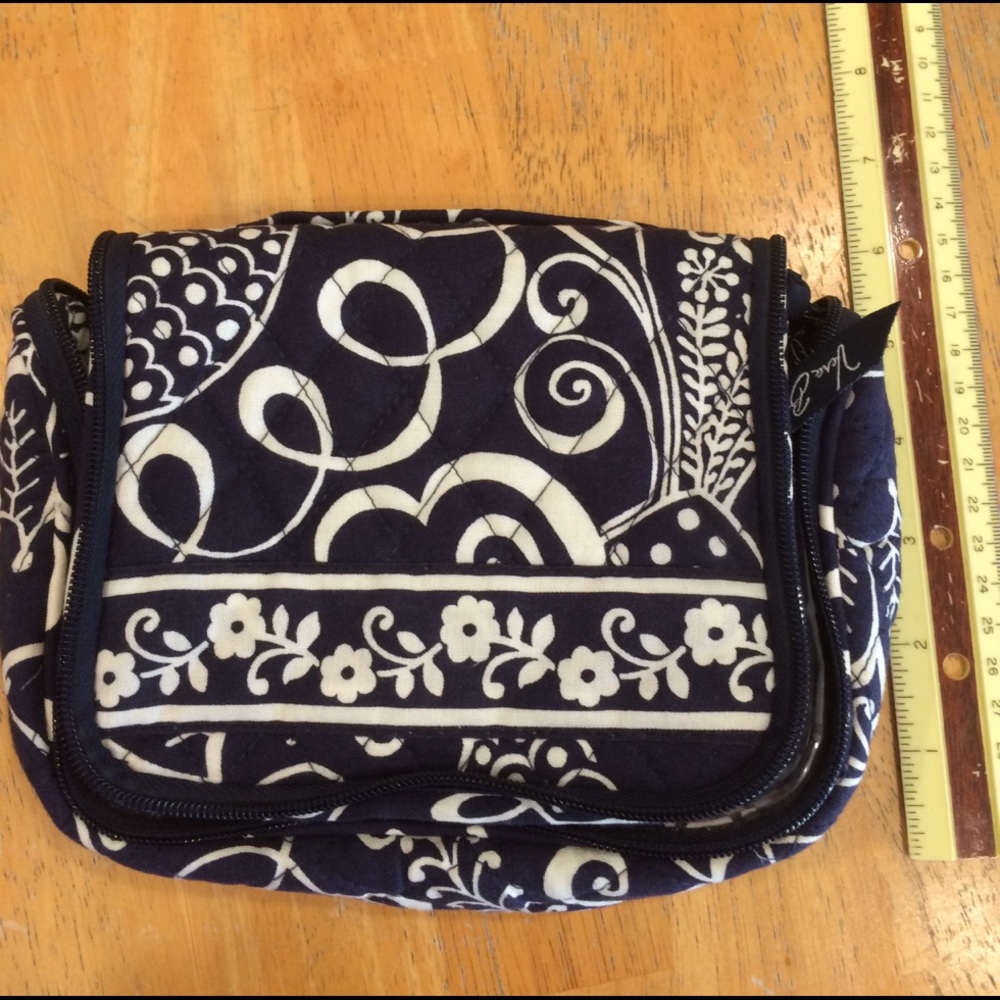 Vera Bradley hanging cosmetic bag