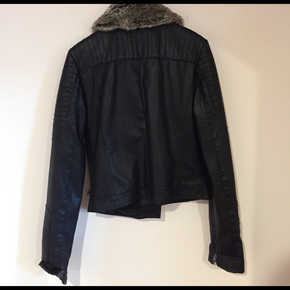 Nordstrom Vegan Moto Jacket - Picture 2 of 4