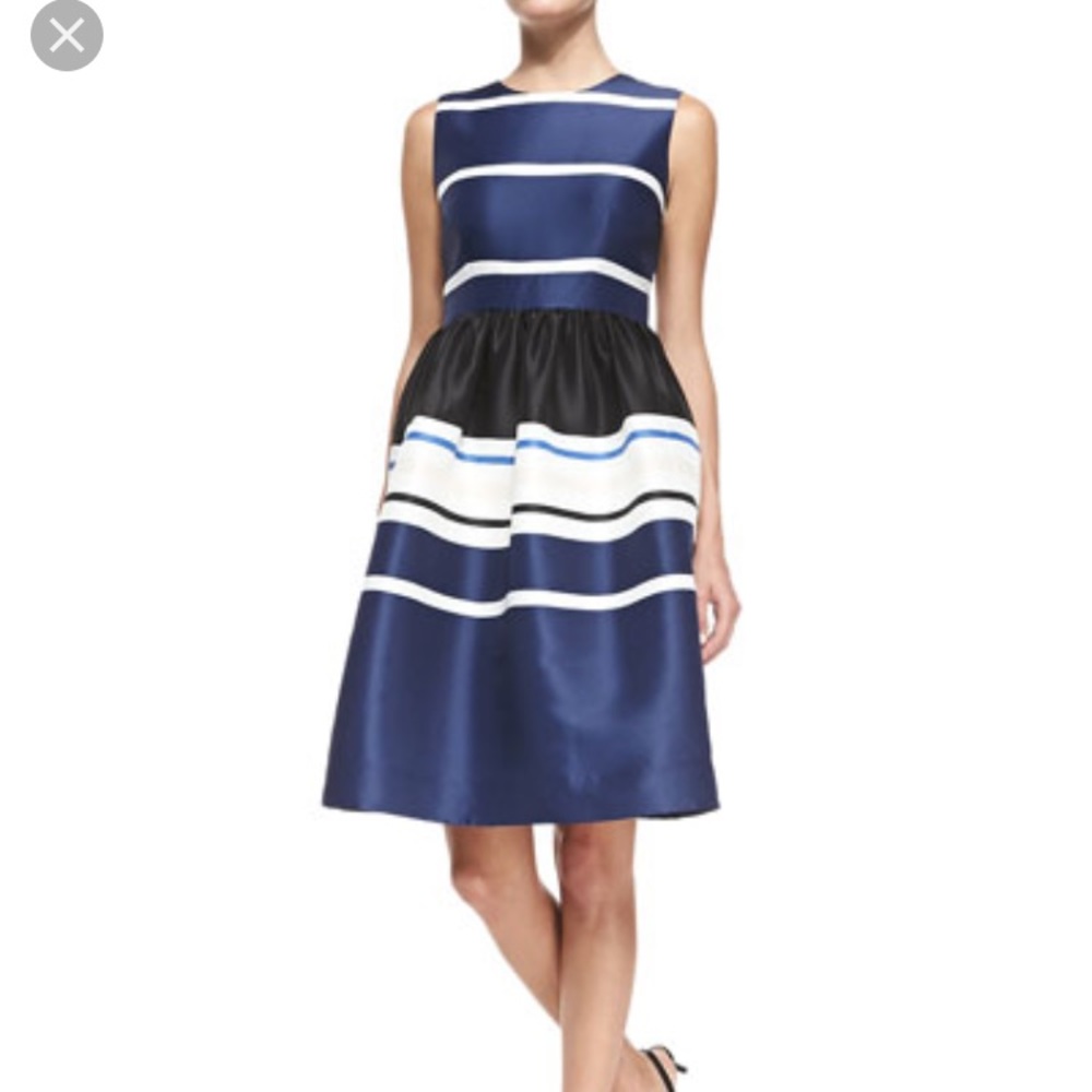 Kate spade striped fit and flare.