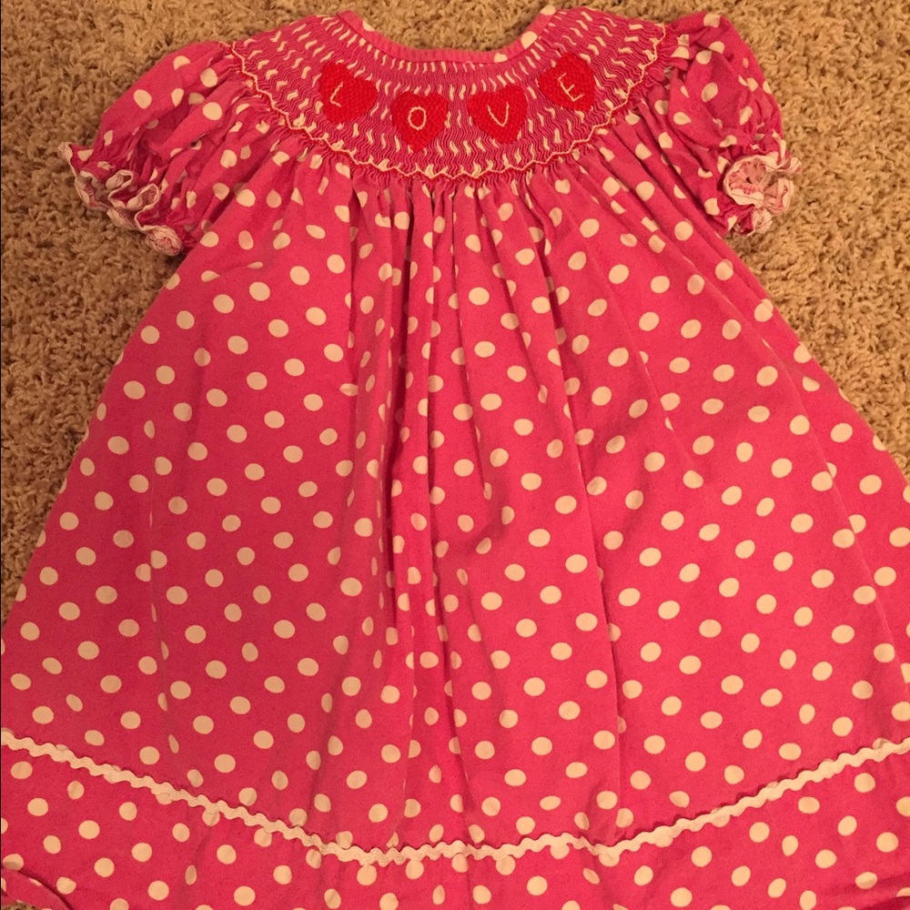 Smocked Sweets LOVE Smocked Dress
