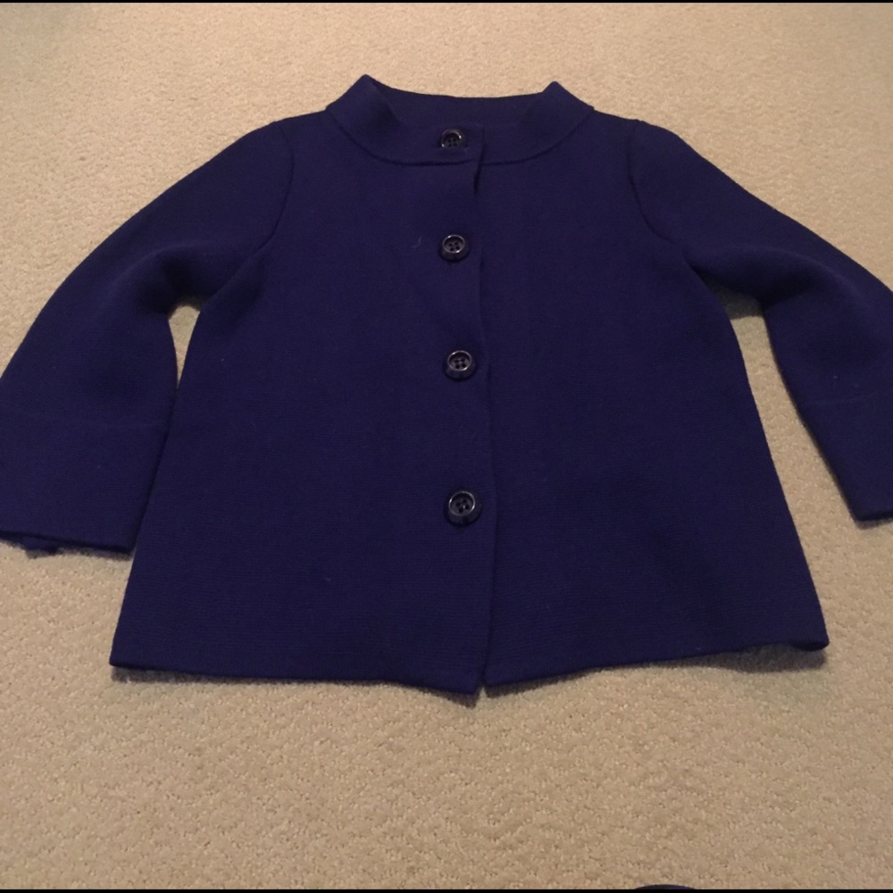 SOLD! Blue/purple sweater cardigan