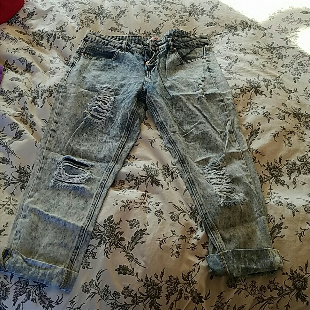 Acid wash 4 button