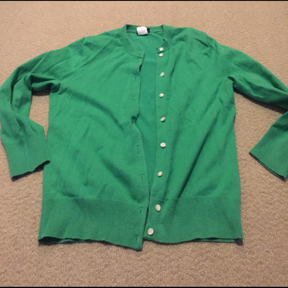 JCrew cotton cardigan
