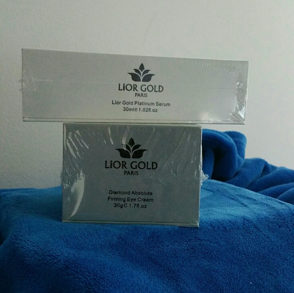 SOLD!!Lior Gold Platnium Serum & Diamond Eye Cream