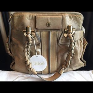 Chloe 'Heloise' Large Shoulder Tote Handbag