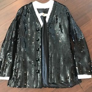 Yves Saint Laurent Couture Sequin Jacket