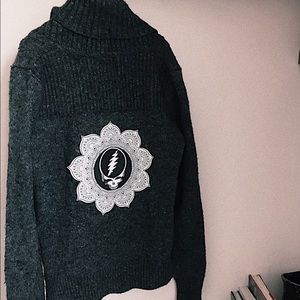🚫SOLD🚫Grateful Dead Mandala Wool Cardi
