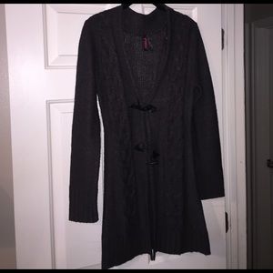 Yoki - Long grey sweater