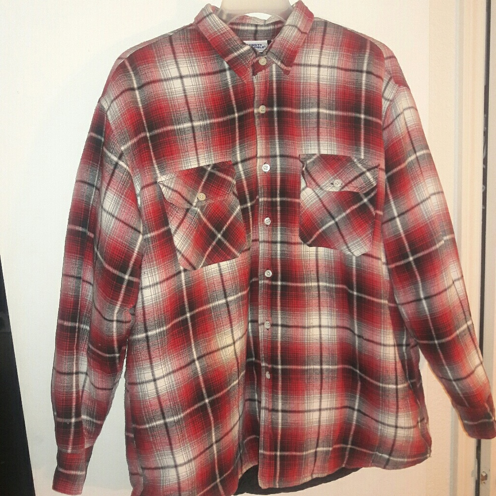 Men's plaid shirt