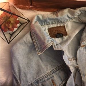 "The Limited" Vintage Light Wash Jean Jacket