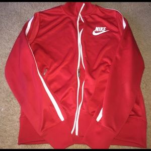 Nike track jacket size medium