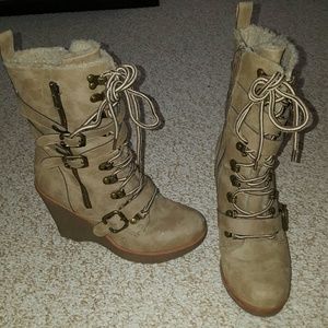 ALDO wedge boots