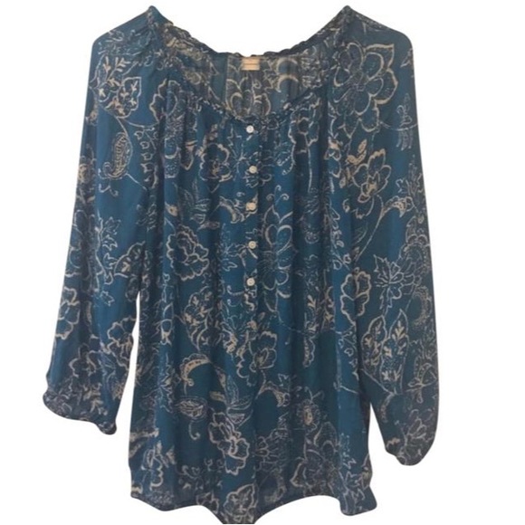 Lucky Brand Tops - LUCKY BRAND 🍀 BLOUSE -