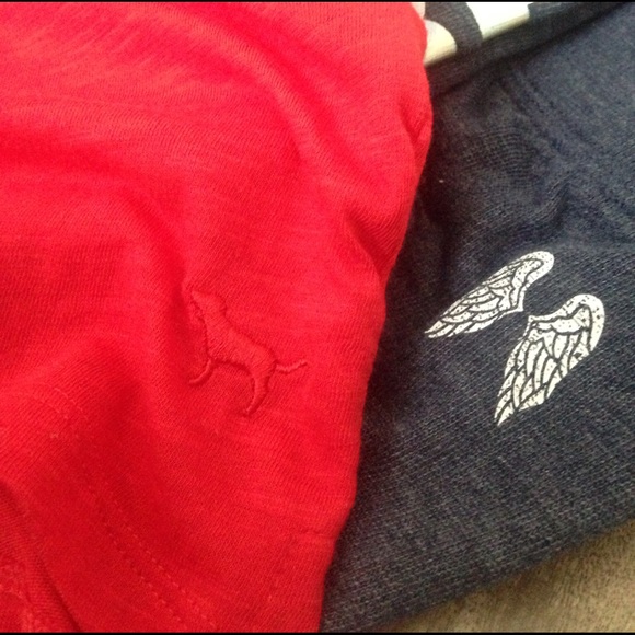 🎈🆕 oversized PINK Victoria's Secret basic tee ❤ - Picture 2 of 3