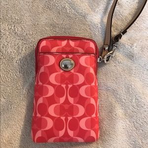 Barely Used Coach Wristlet