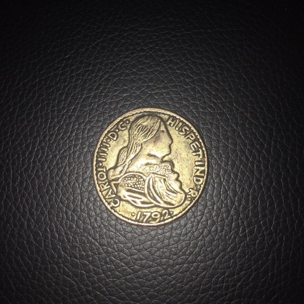 1792 carol llll coin. Extremely rare coin.