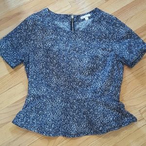 Adorable Peplum Gap Top