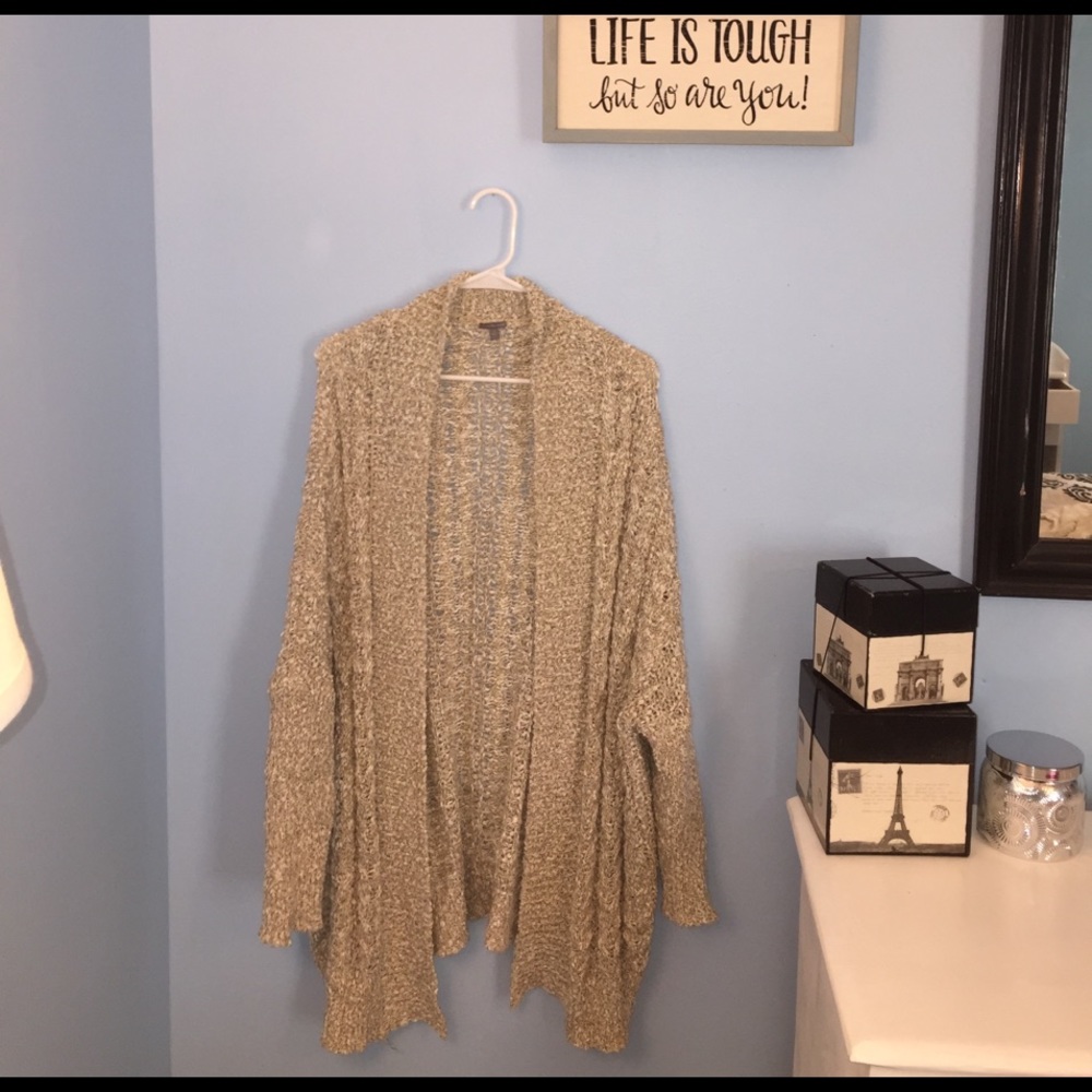 Warm, cozy, knit cardigan