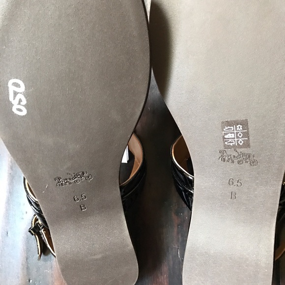 New Coach patent leather sandal size 61/2 - Picture 5 of 5