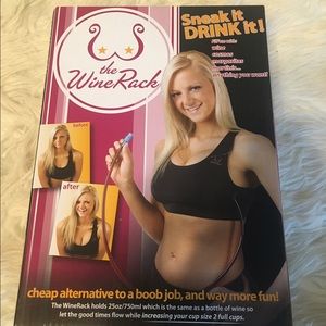The Wine Rack NEW In Box Novelty Push Up Bra