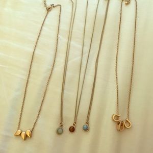 Bundle of forever21 necklaces