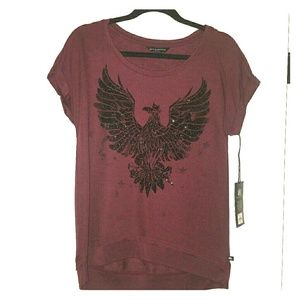 Rock & Republic Graphic Sweater Tee