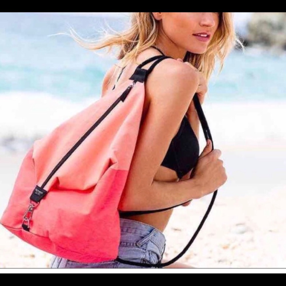 Victoria Secret Book/Beach/Shopper Drawstring Bag