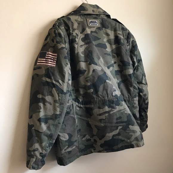 Men's camo coat - Picture 2 of 2