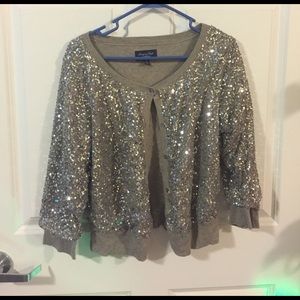 AE Sequin Cardigan