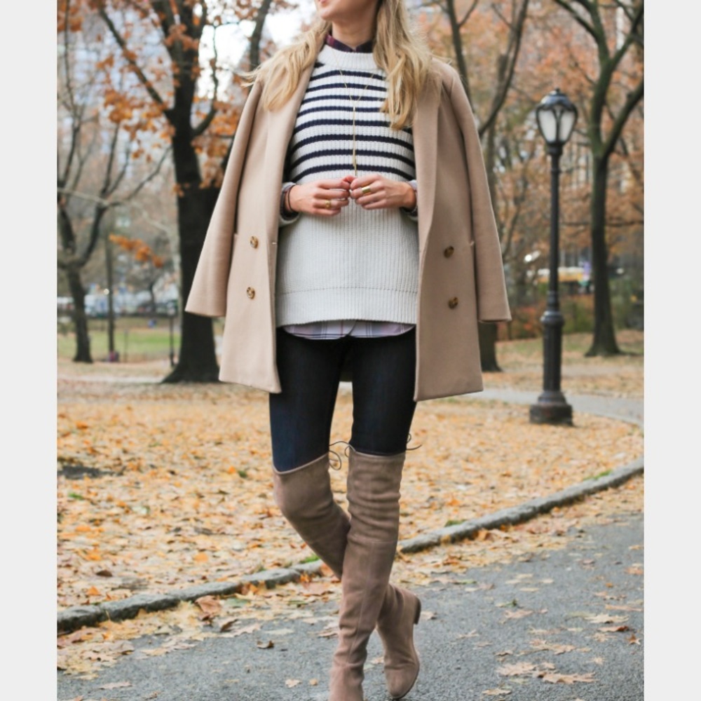 Kate spade oversized sweater with side zippers