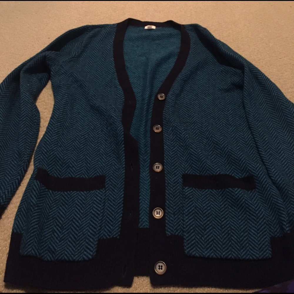 JCrew wool cardigan