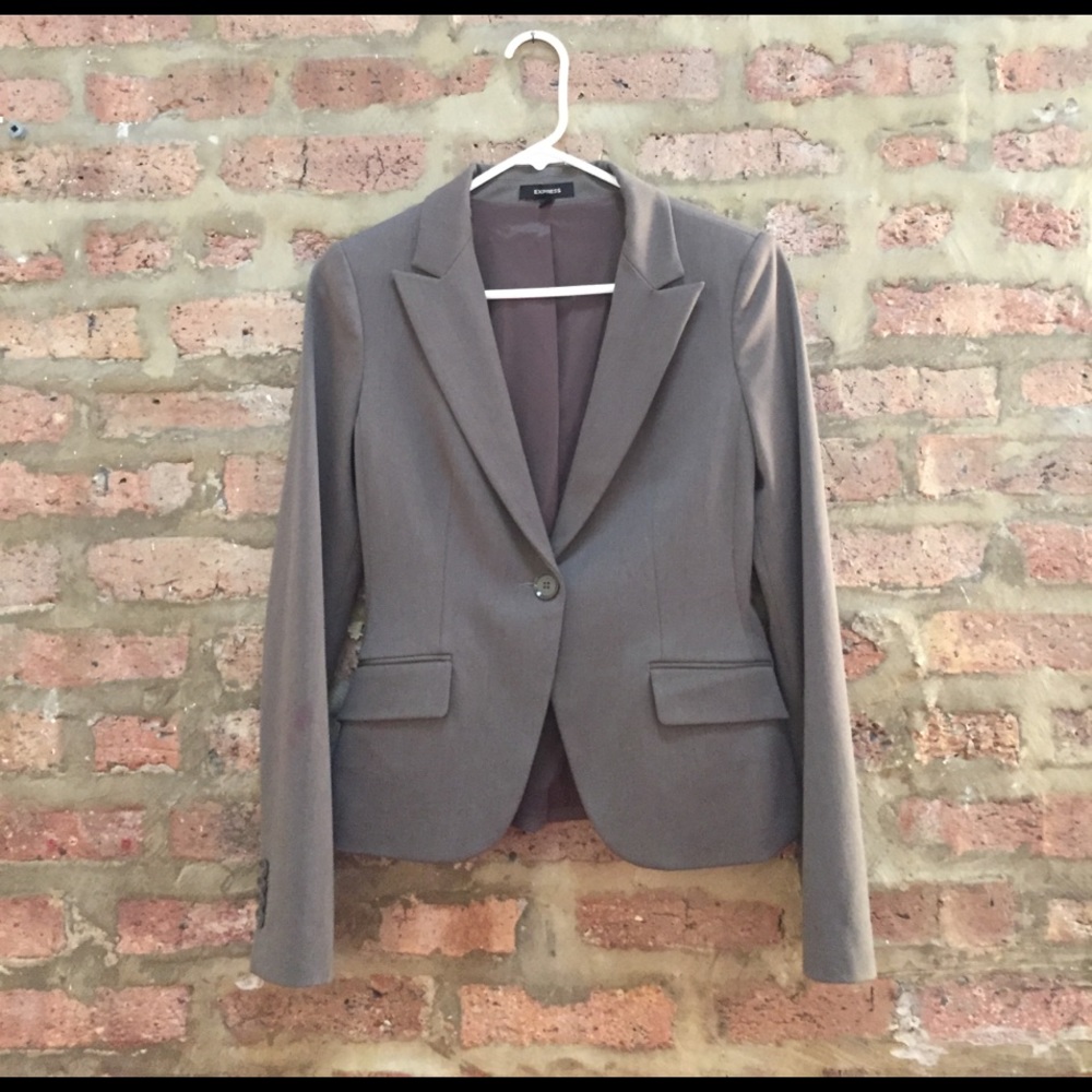 Express Brown Blazer Size 2