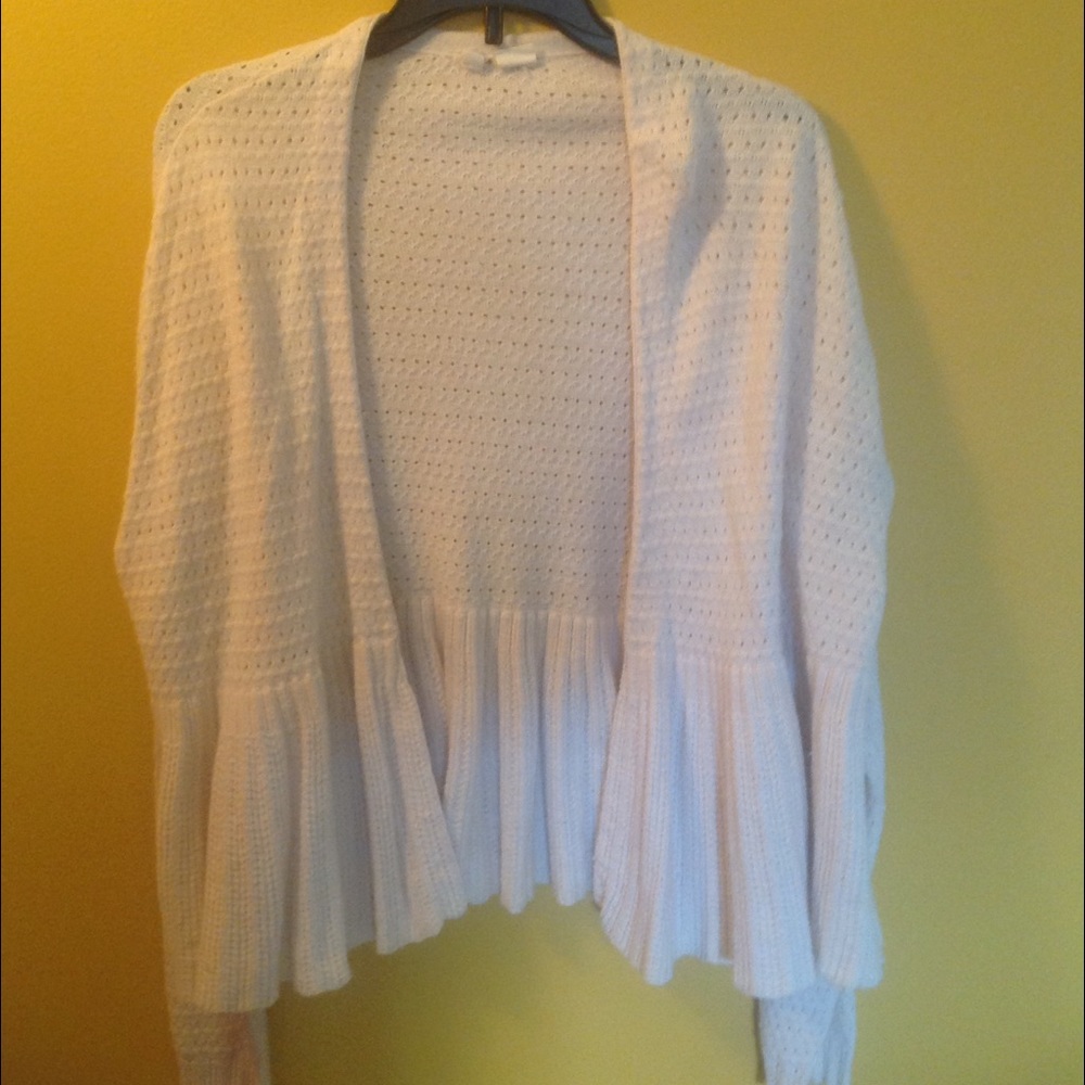 Cream cardigan