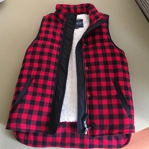 Madewell Sold out buffalo plaid vest