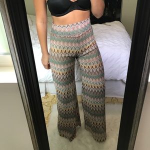 Printed hippy pants
