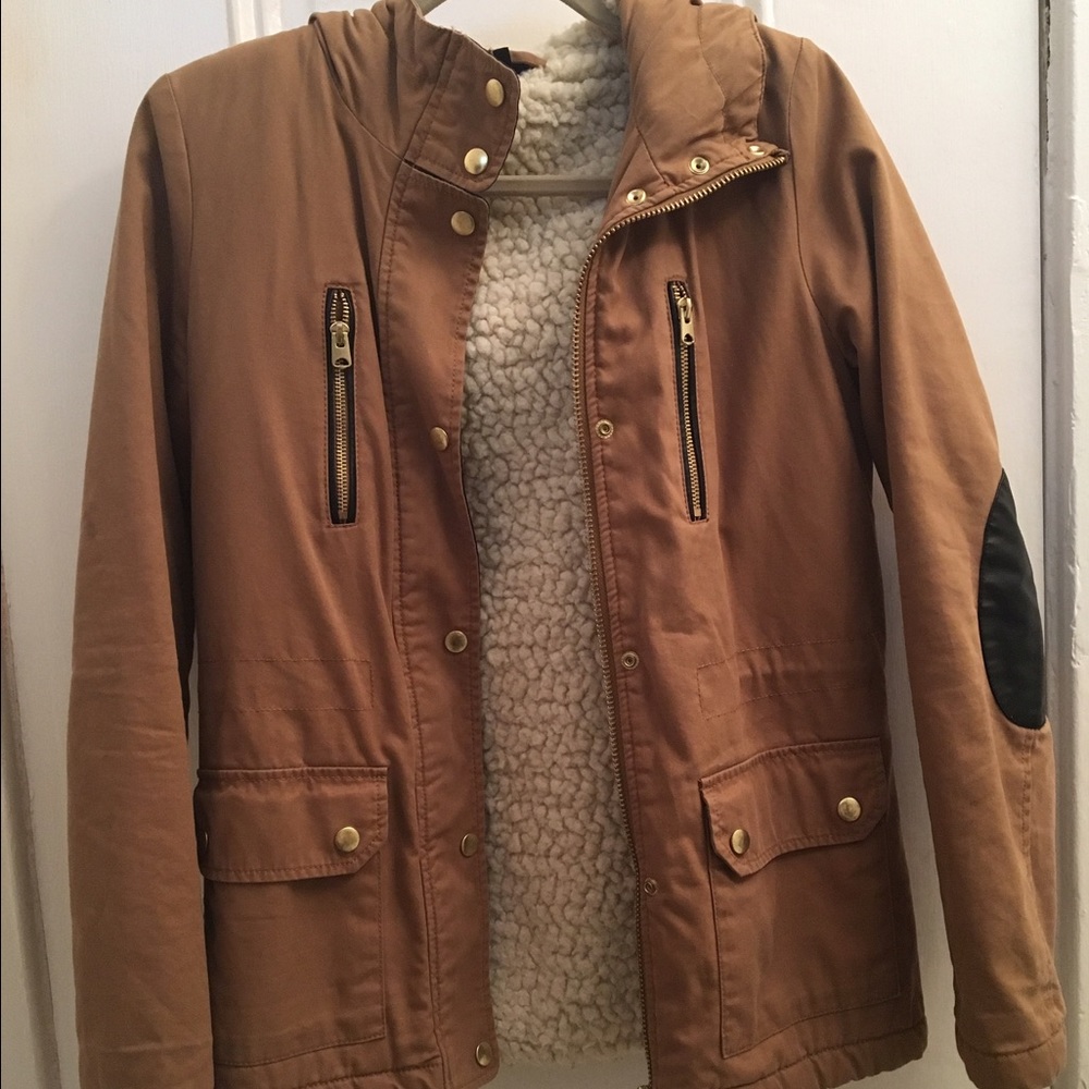 Topshop Camel Jacket