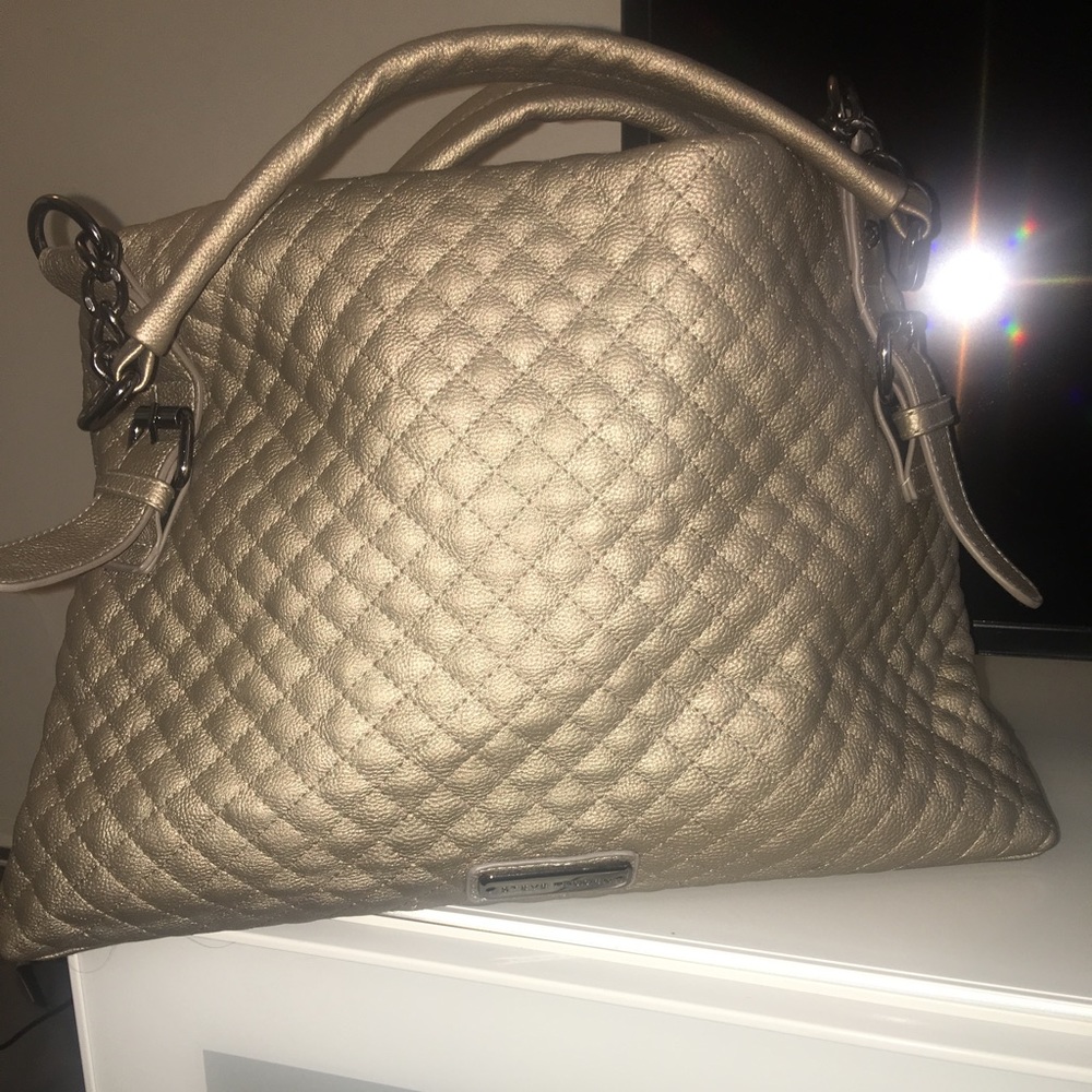 Steve Madden Purse New Metallic Gold