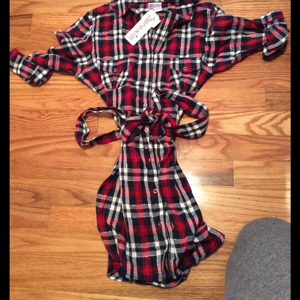 Plaid Dress for kids
