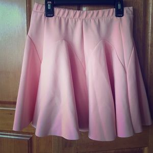 Bubble Gum Pink Skater Skirt