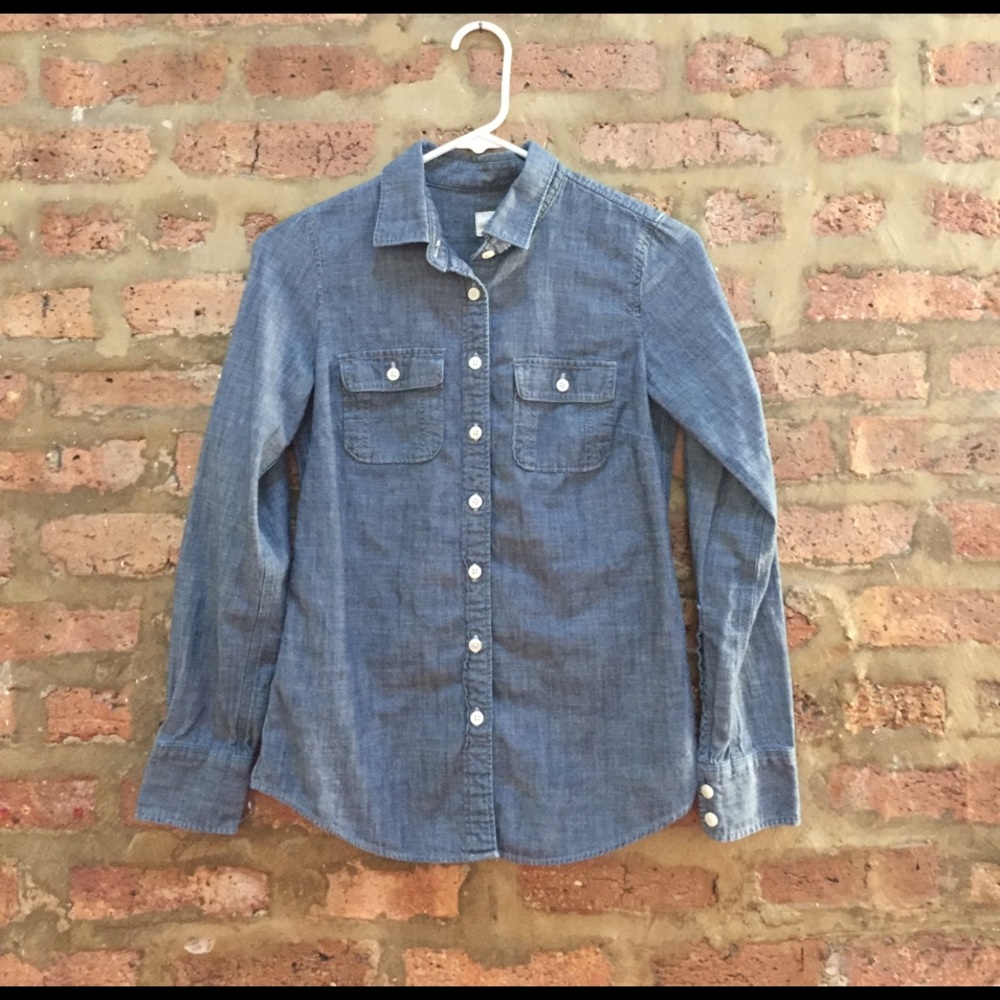 J.Crew Denim Shirt Size XXS