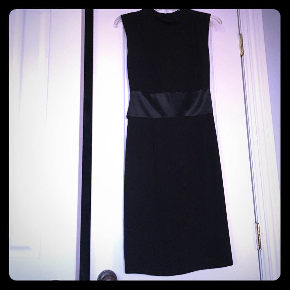 Trina Turk sleeveless dress with satin sash
