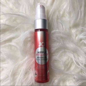 Nipple arousal gel strawberry flavored