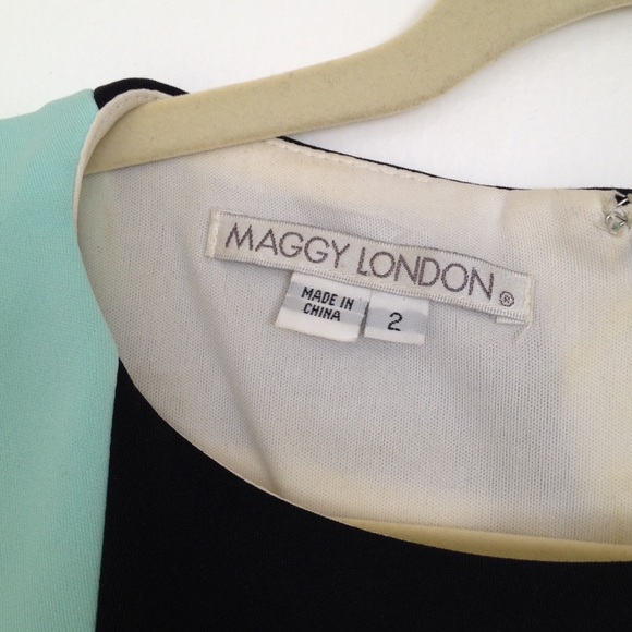 Maggy London color block dress. - Picture 2 of 2