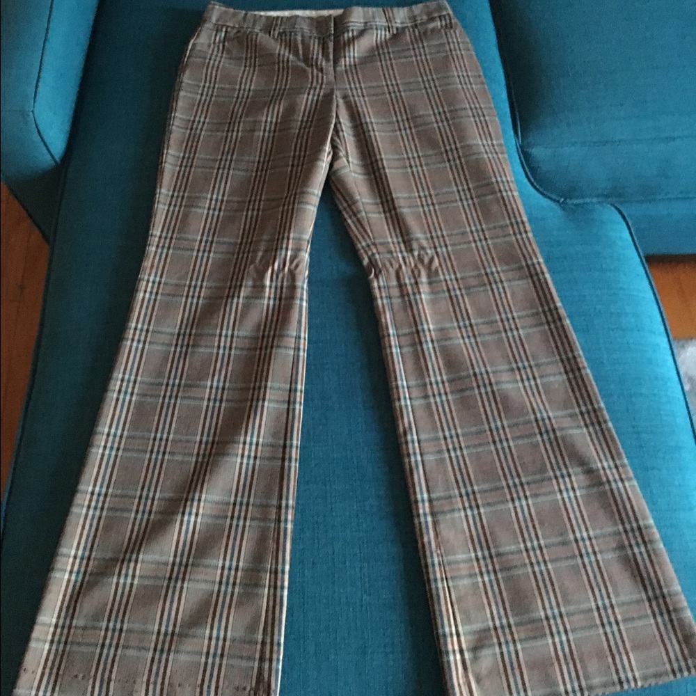 Plaid work pants from Express - Editor