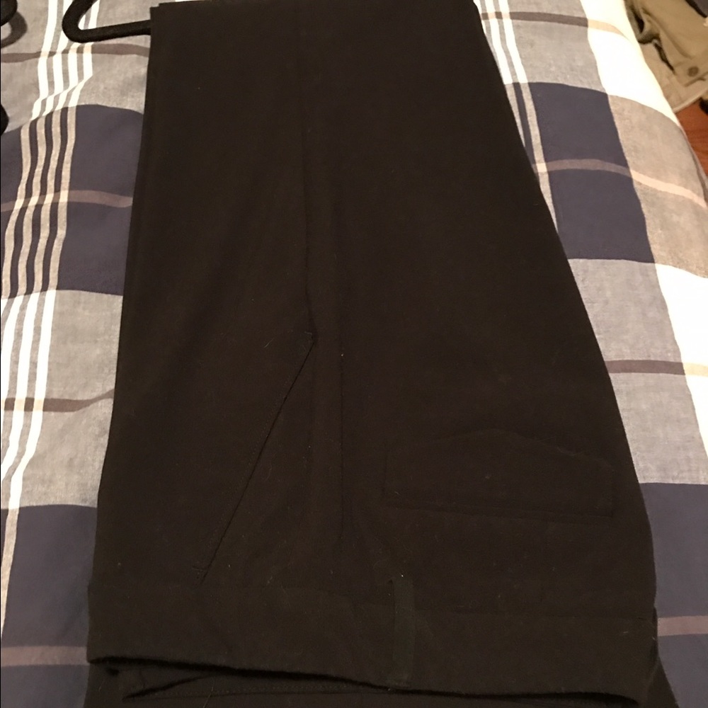 New York and Company Wide Leg Black Dress Pants